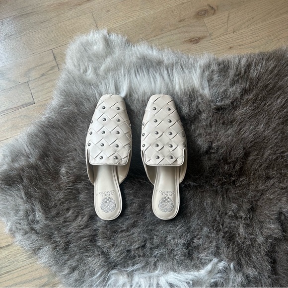Vince Camuto Shoes - Vince Camuto Lenja Studded Mule - Bone - Size 10 - BRAND NEW, no box.